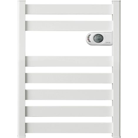 HJM – Sèche-serviette électrique aluminium 500W – Détecteur de fenêtres ouvertes – Verrouillage clavier – Chauffage rapide – Faible consommation d'énergie (1/5)