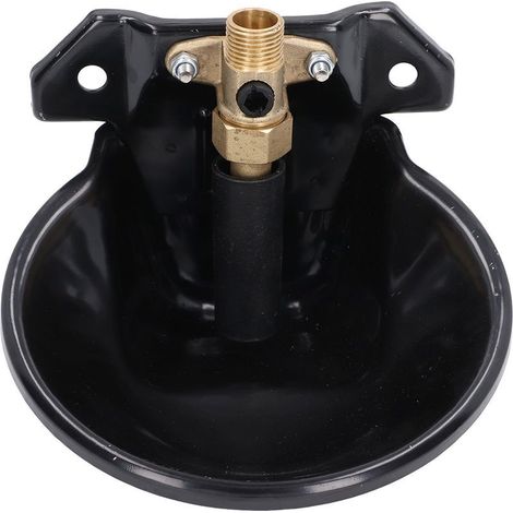 Bol d'eau pour moutons, en acier inoxydable, Valve en cuivre, interrupteur tactile, abreuvoir automatique épais pour chèvres, pour ferme (1/5)