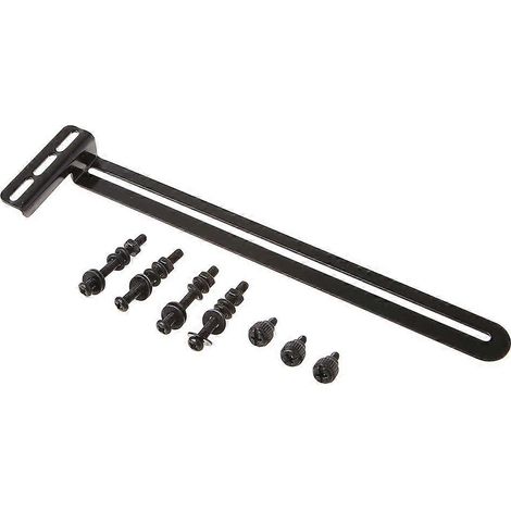 Support de ventilateur pour ventilateurs de carte graphique PCI à aspiration latérale, support pour ventilateurs de carte graphique, support de rack, noir (1/5)