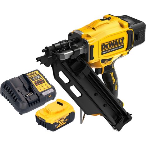 Clavadora a batería DeWalt DCN 930 P1 de 18 V, 50-90 mm, sin escobillas + 1 batería de 5,0 Ah + cargador (1/5)