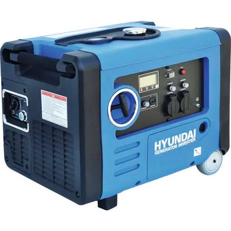 [NEUWERTIG] B-Ware Stromerzeuger Generator Hyundai Inverter Stromaggregat 4 K W Benzin Motor Tragbar