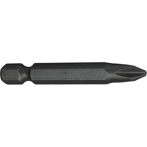 Embouts de tournevis Phillips 2 S2 en acier de grade 50 mm - Lot de 3