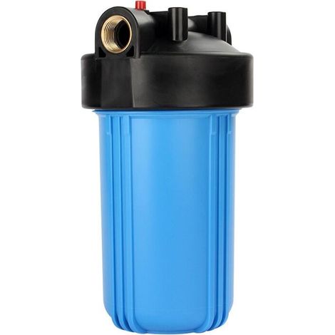 YMYNY 10 inch blue water filter housing, filter cartridges, blue housing (1) (1/4)