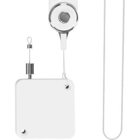 Laisse Oiseau Rétractable 2M - Harnais Perroquet ABS Acier - Corde Traction Automatique Extérieur (1/5)