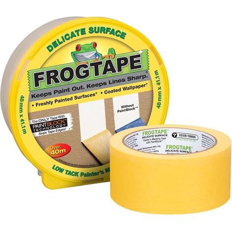 Shurtape 260210 FrogTape Delicate Surface Masking Tape 48mm x 41.1m SHU260210