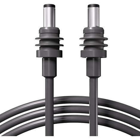 Câble d'alimentation DC Starlink Mini, câble de remplacement pour Starlink Mini 5M/16.4FT étanche extérieur gris