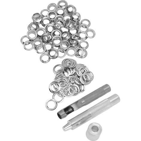 Kit de perforation avec 100 emporte-pièces, outils de perçage et de découpe pour bâches et loisirs créatifs (1/5)