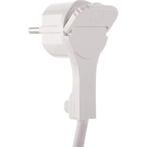 Spina schuko extra piatta 2p+t 16a colore bianco electraline 523068