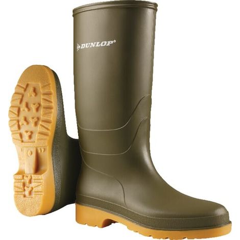 Dunlop 16247 Stivali In Gomma Verde Opaco 41