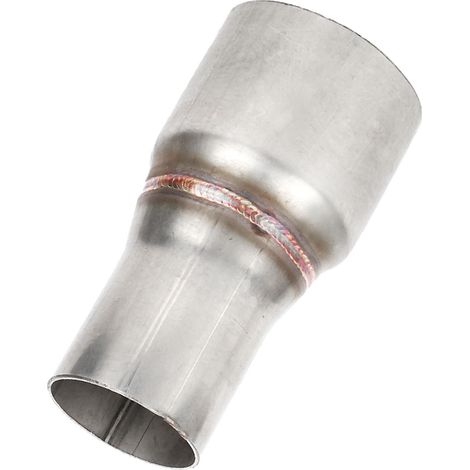 Raccord réducteur d'échappement 63 mm/2,5 po à 45 mm/1,75 po, tube de raccordement droit standard avec trou (1/5)