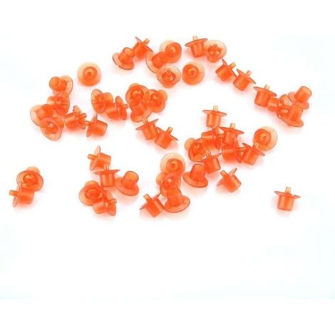 Lot de 100 socles apicoles pour apiculteurs américains (orange) - AquaForge