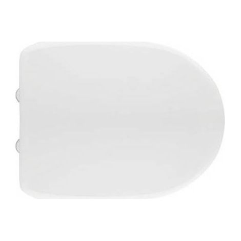 SIÈGE DE WC POUR CUVETTE GALVIT DALI 2 FORMA 4 Dimensions : Blanc - Charnières à anneaux