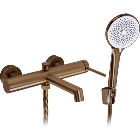 Robinet De Baignoire Sur Pied Rea Foss  Brushed Copper (1/5)