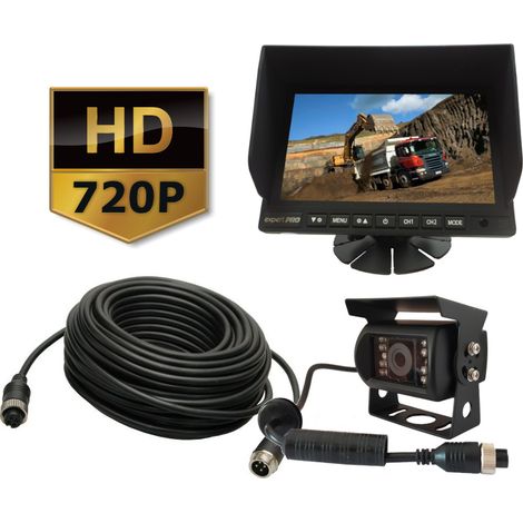 Ensemble : Moniteur AHD 7 pouces + Caméra 720p + Câble de 15 m