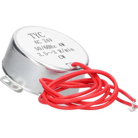 Moteur synchrone à micro-réduction, sens horaire, équipement électrique AC24V 50TYC (1/5)