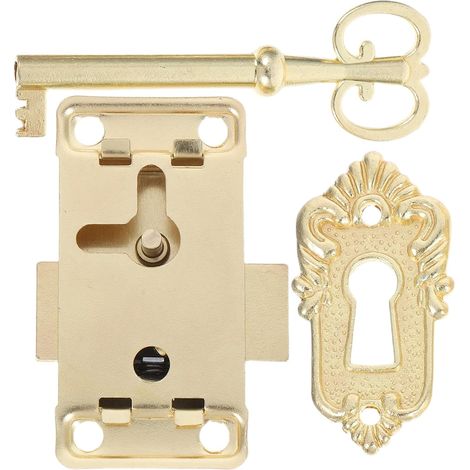 Ensemble de serrures vintage NUOBESTY pour armoire et boîte à (1/5)