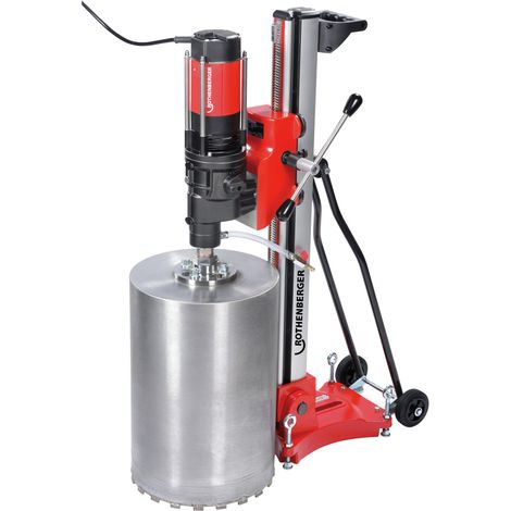 Rothenberger – Carotteuse RODIACUT 400 – Forage Ø 32-400mm dans béton armé – Moteur RODIADRILL 500 – Angle réglable - FF34500