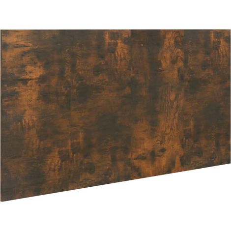 Maison Exclusive - Cabecero cama madera contrachapada roble ahuma
