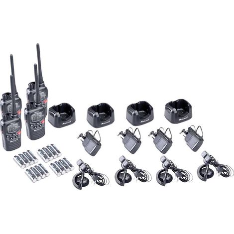 Midland G9 Pro 4er Kofferset C1385.05 Emetteur-récepteur PMR W182612 (1/4)