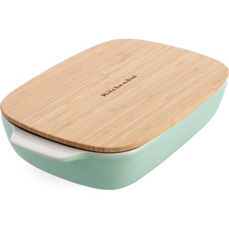 KitchenAid Stoneware Pistachio Auflaufform