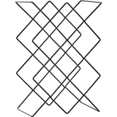 Weinregal RATHKEALE Metall Schwarz (1/5)