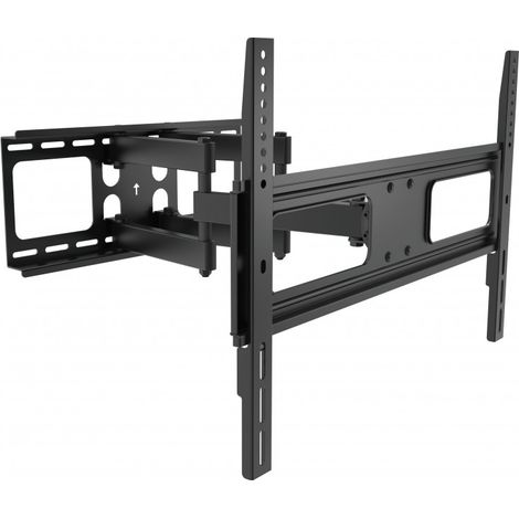 Support TV inclinable / orientable et dépliable 55'' - 70'' / 140 - 178 cm - noir