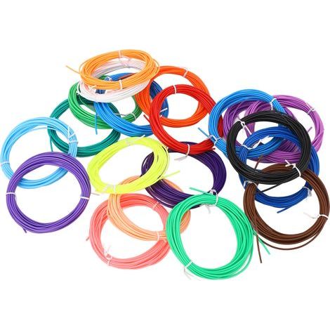 3D-Druckstiftfilament, Niedrigtemperatur-PCL-Verbrauchsmaterial, 1,75-mm-Nachfüllmine für Kinder, Farbe (1/5)