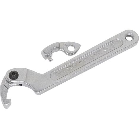 Sealey Adjustable C-Spanner Hook & Pin Wrench Set 19-51mm 3pc SMC2S