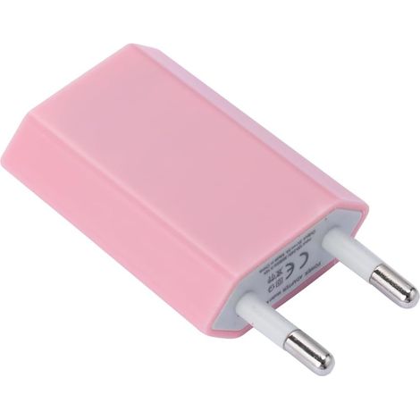 1A Adaptateur USB Mural avec Prise EU Chargeur Rapide Compact et Portable pour Téléphones et Appareils USB Protection Intelligente Surcharge et Surchauffe (1/5)