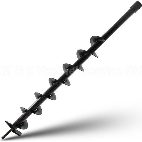 100mm Bohrer - Ersatzbohrer für Erdbohrer Pfahlbohrer Erdlochbohrer Erdbohrgerät
