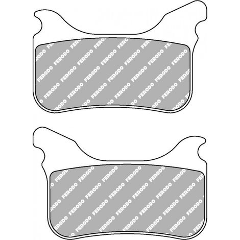 Plaquette de frein Métal Fritté Sinter Grip Road - R90 (1/2)