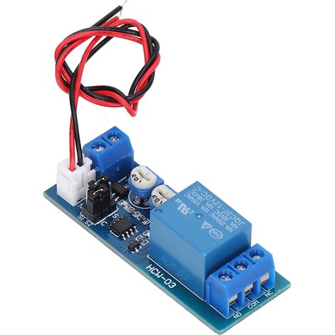 Relaismodul mit einstellbarer Zeitverzögerung, unendlicher Zyklus, Einzelzeitmodi für Control12V (1/5)
