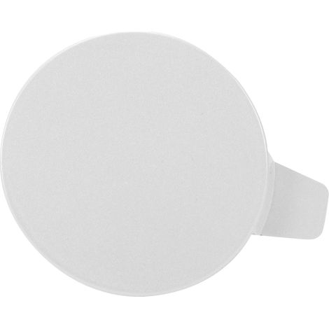 Couvercle de crochet de remorquage de pare-chocs avant 149374600A, plastique ABS de remplacement pour modèle Y 2020 – 2023 blanc (1/5)