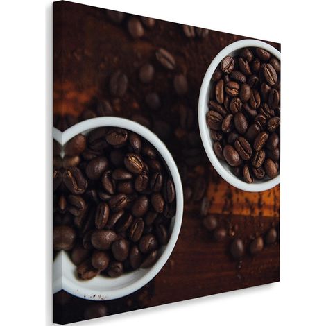 Tableau sur toile Tasse à café 40x40 (1/5)