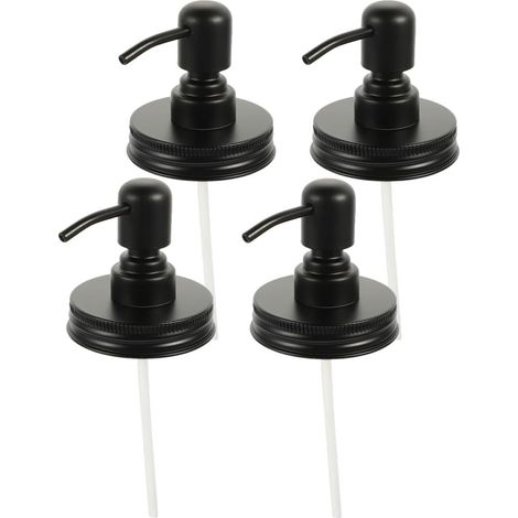 4er Pack schwarzer Edelstahl präzise Flüssigkeitskontrolle (1/5)