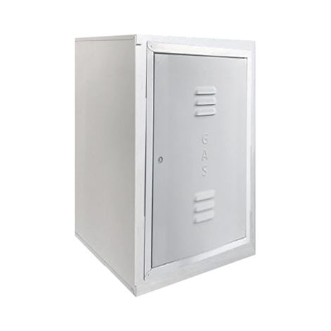 CASSETTA PER PROTEZIONE CONTATORE GAS ZINCATA- cm 60x45x30 (HxLxP)- FERRA- pezzi 1