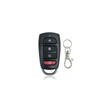 Mando a distancia universal para puertas de garaje ZVD, 433,92 MHz, 4 botones, duplicador de código fijo, 1 unidad - Crezuo (1/4)
