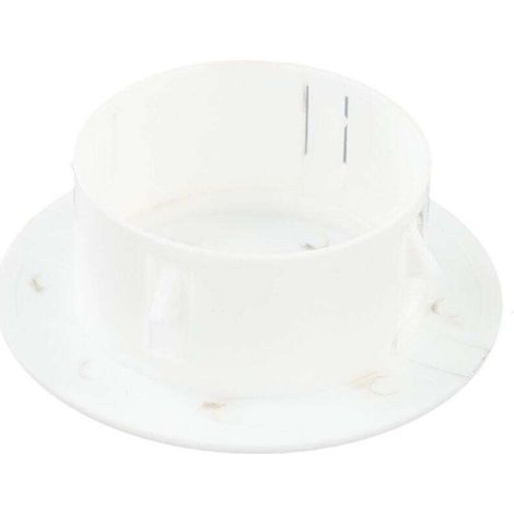 Cache-trou mural décoratif, bouchon rond pour grille d'aération (70 mm) (1/4)
