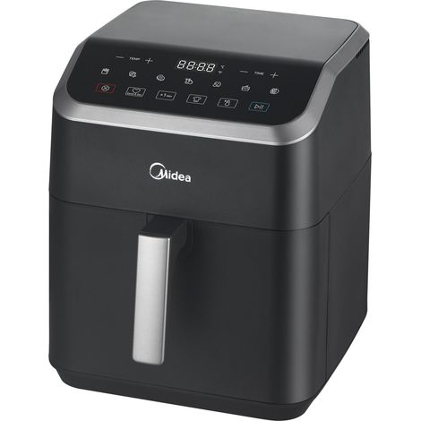 Freidora de aire Midea MAD70000ADK 7L 1800W negra
