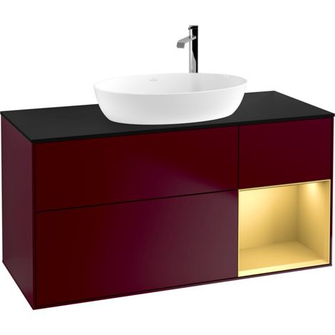 Villeroy & Boch F952HFHB Meuble sous-lavabo Finion F95 (1/2)