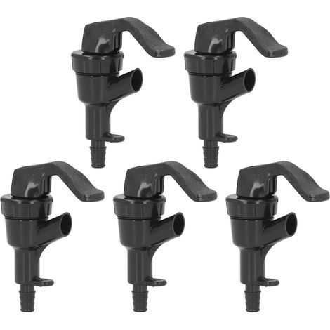 5-teiliges Bierzapfset für Braufässer, aus ABS, 20 PSI, 1/4"-Bard-Anschluss, 3/16"-Ausgang (1/5)