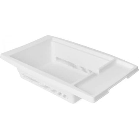Escurreplatos para fregadero de plastico  Blanco (1/4)