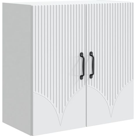 Wandschrank Weiß 59 x 31 x 60 cm Holzwerkstoff vidaXL