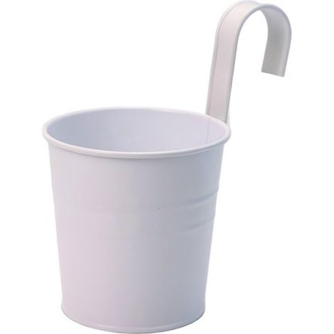 Maceta，5 piezas，600 ml，10 x 10 cm，Cubo colgante de metal para flores，Jardinera colgante，Maceta colgante de hierro，Cesta colgante para suculentas (1/5)