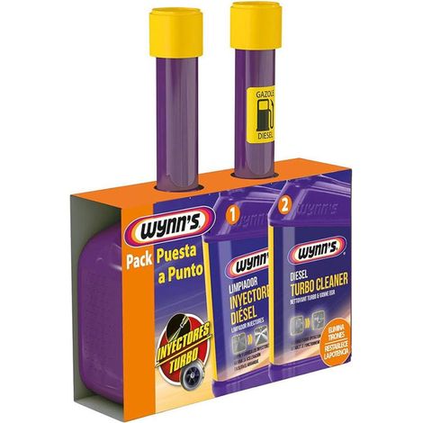 WYNN'S Diesel-Einspritzdüsen-Tuning-Paket und Turbodiesel-Reiniger (325ml + 325ml)