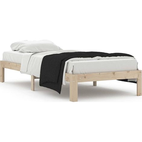 Maison Exclusive - Massivholzbett Kiefer 90x200 cm