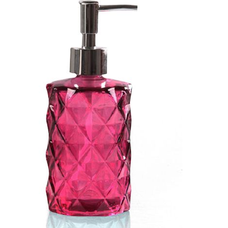 Flacon de gel hydroalcoolique en verre 330 ml, flacon de shampoing à pression, gel douche, après-shampoing, lotion, sous-flacon, bouteille vide (1/5)