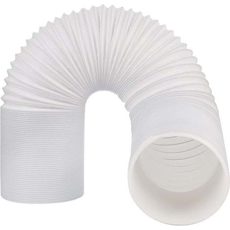 Tuyau Climatiseur Mobile. Diamètre 150mm Tuyau d'Evacuation en PVC Flexible Tube De Ventilation Longueur de 2M Universel Tuyau Kit Pour Climatiseur Mobile Extracteur d'Air Sèche-linge (1/4)