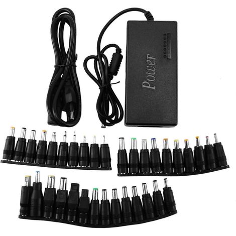 Adaptateur secteur universel avec 34 prises détachables pour ordinateur portable (prise européenne). (1/5)