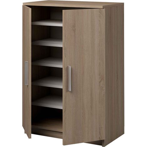 Armario Jupiter multiusos bajo en roble cortez. 60 cm(ancho) 90 cm(altura) 35.6 cm(fondo) (1/2)